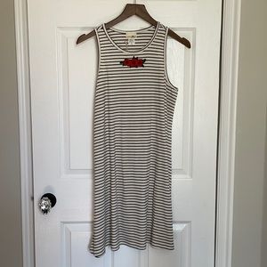 Natural Life striped black and white dress